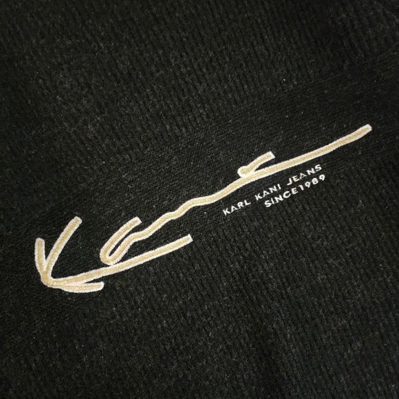 Vintage x 90s “made in Korea” Karl Kani Jean Oversize Sweater - Picture 2 of 9